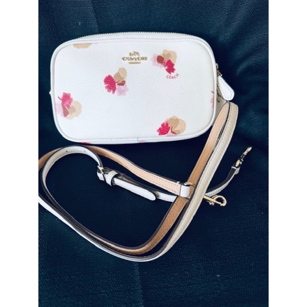 Coach Jamie Mini Camera Bag Floral Signature Canvas NWOT C8687 - Picture 5 of 10